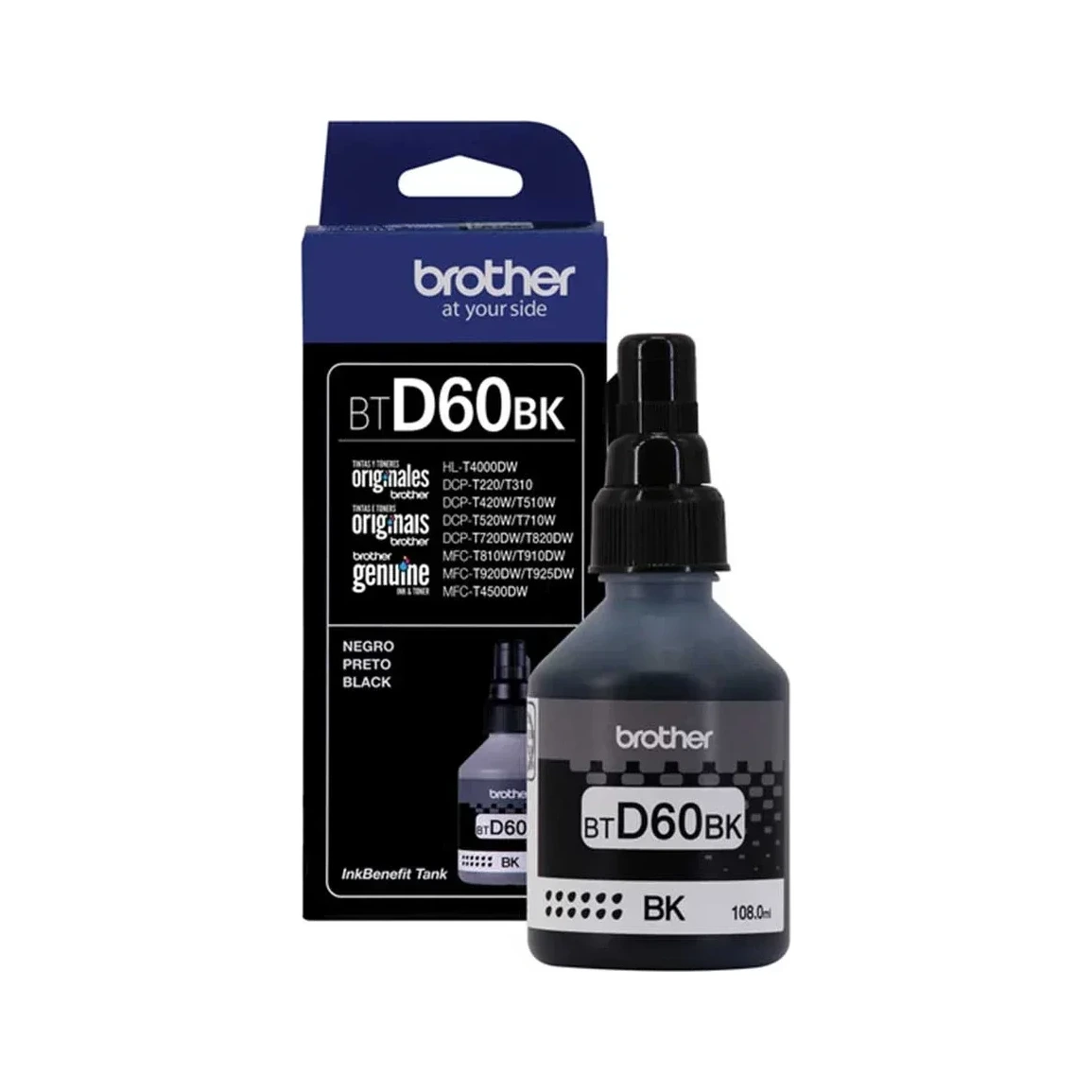 Tinta Brother D60BK 2