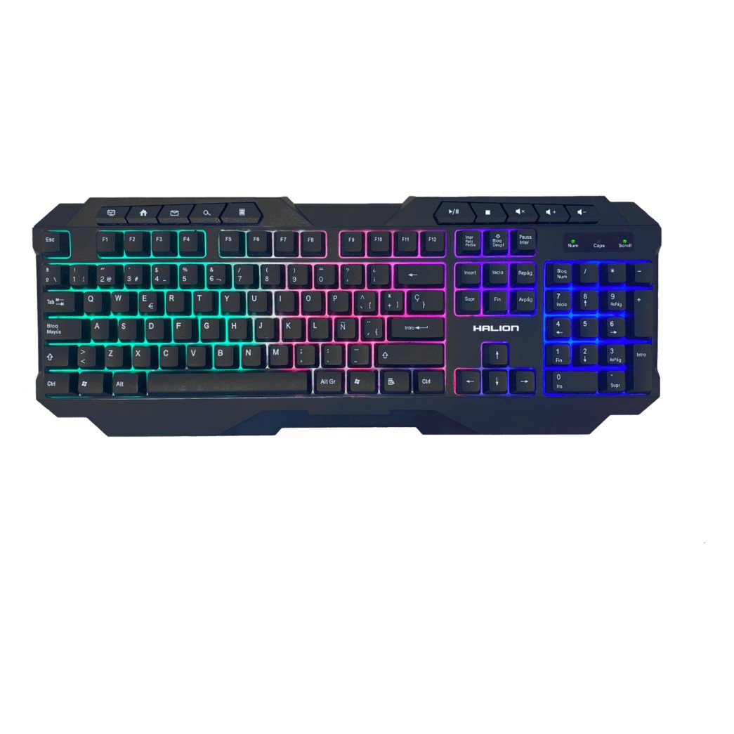 Combo Gamer Halion Mercury HA-404C 4 en 1 2